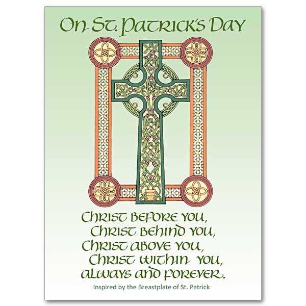 On St. Patrick's Day - Greeting Card