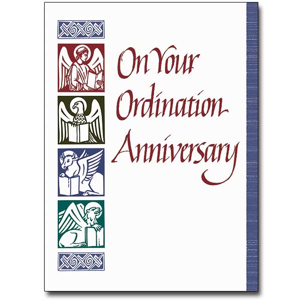 On Your Ordination Anniversary Card