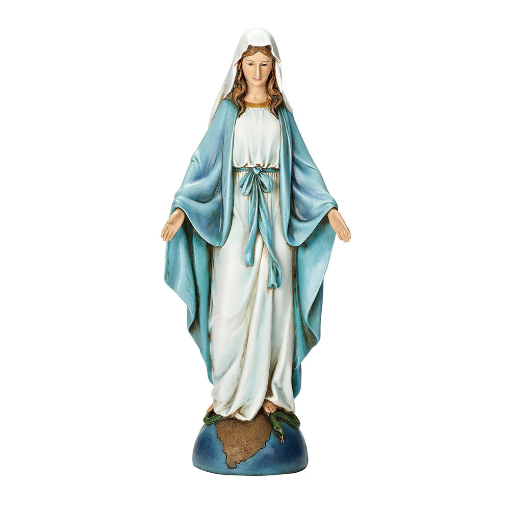 10.38" Our Lady of Grace Statue
