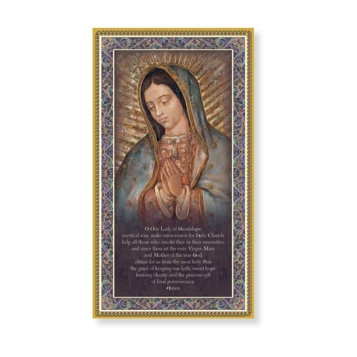 5" x 9" Our Lady of Guadalupe Plaque