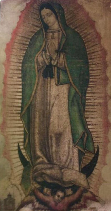 Our Lady of Guadalupe Tilma - Miniature Size