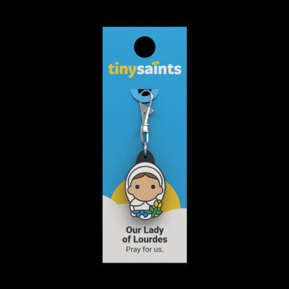 Our Lady of Lourdes Charm