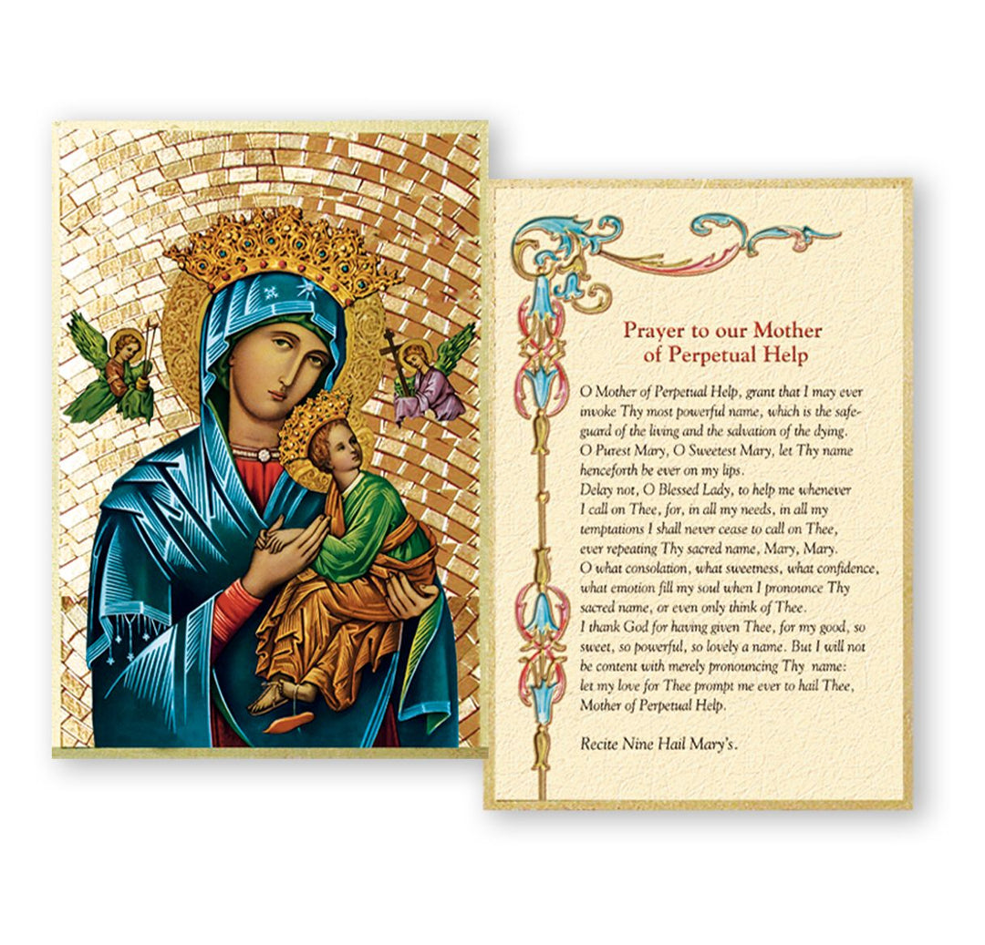4" x 6" Our Lady of Perpetual Help Mosaic Plaque