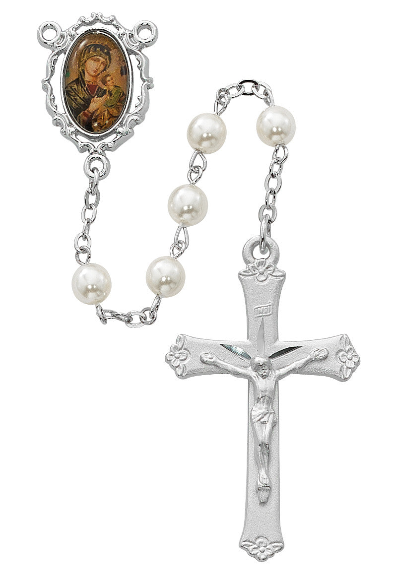 Our Lady of Perpetual Help Pearl Rosary