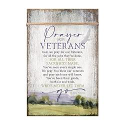 Prayer For Veterans - Plaque