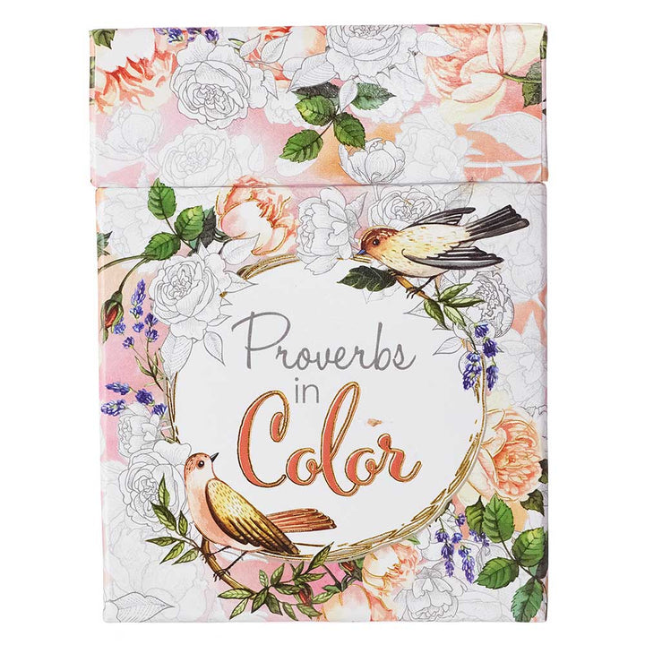 Proverbs In Color - Cards to Color