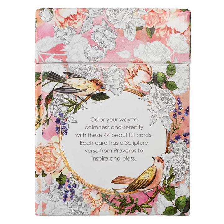 Proverbs In Color - Cards to Color