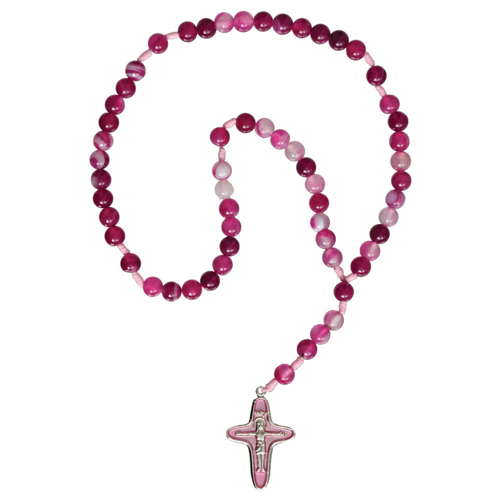 Purple Gemstone Children’s Rosary