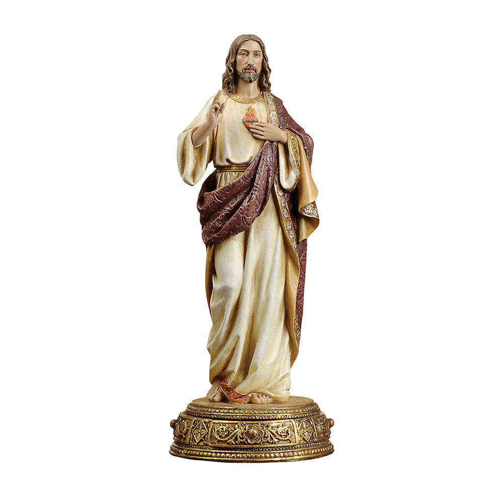 10.25" Sacred Heart of Jesus Figurine