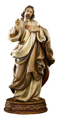 6" Sacred Heart of Jesus Statue