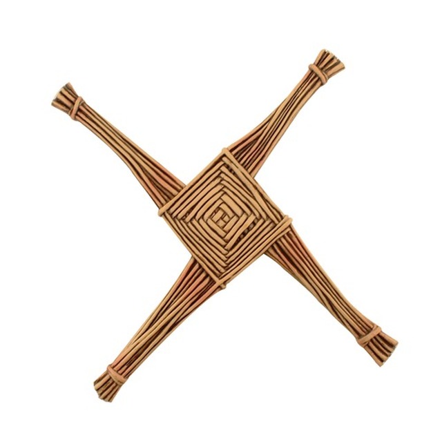 Saint Brigid's Wall Cross with Card