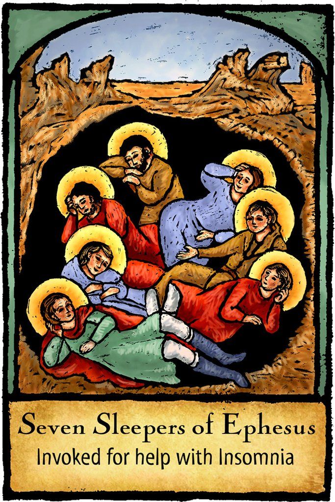 Seven Sleepers of Ephesus Magnet