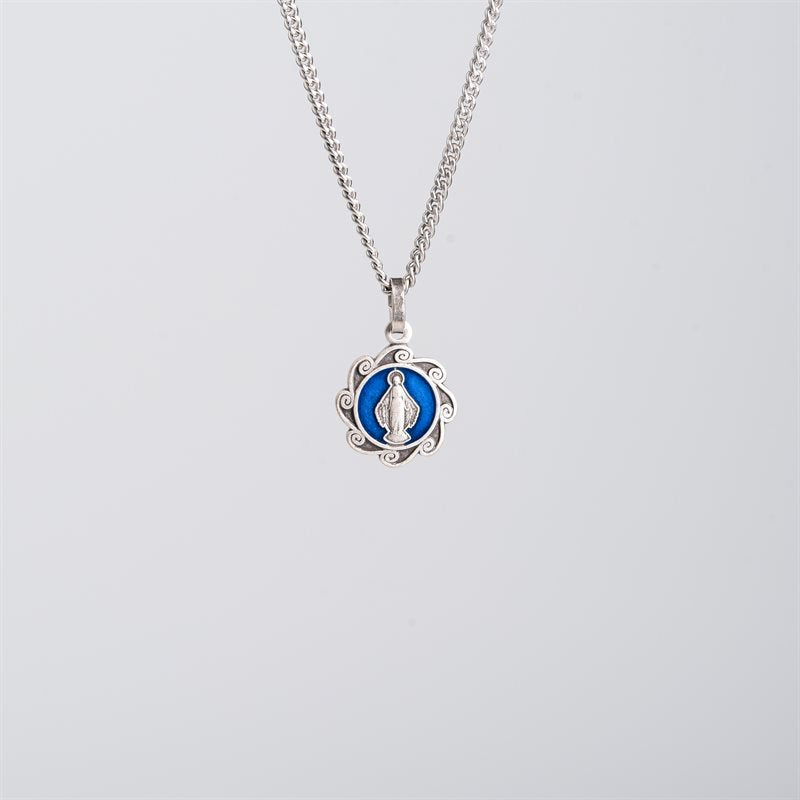 Silver Plated Miraculous Pendant