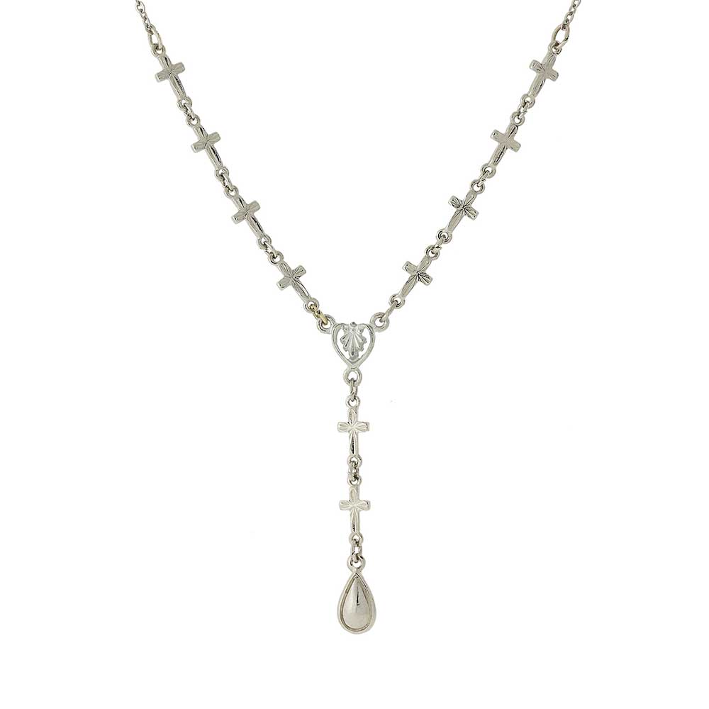 Elegant Cross Chain Necklace