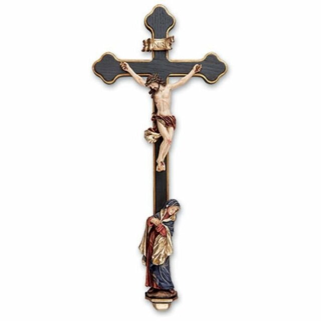 13" Sorrowful Mother Crucifix