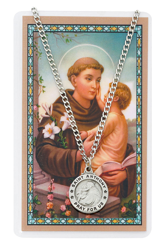 St. Anthony Medal and Prayer Card