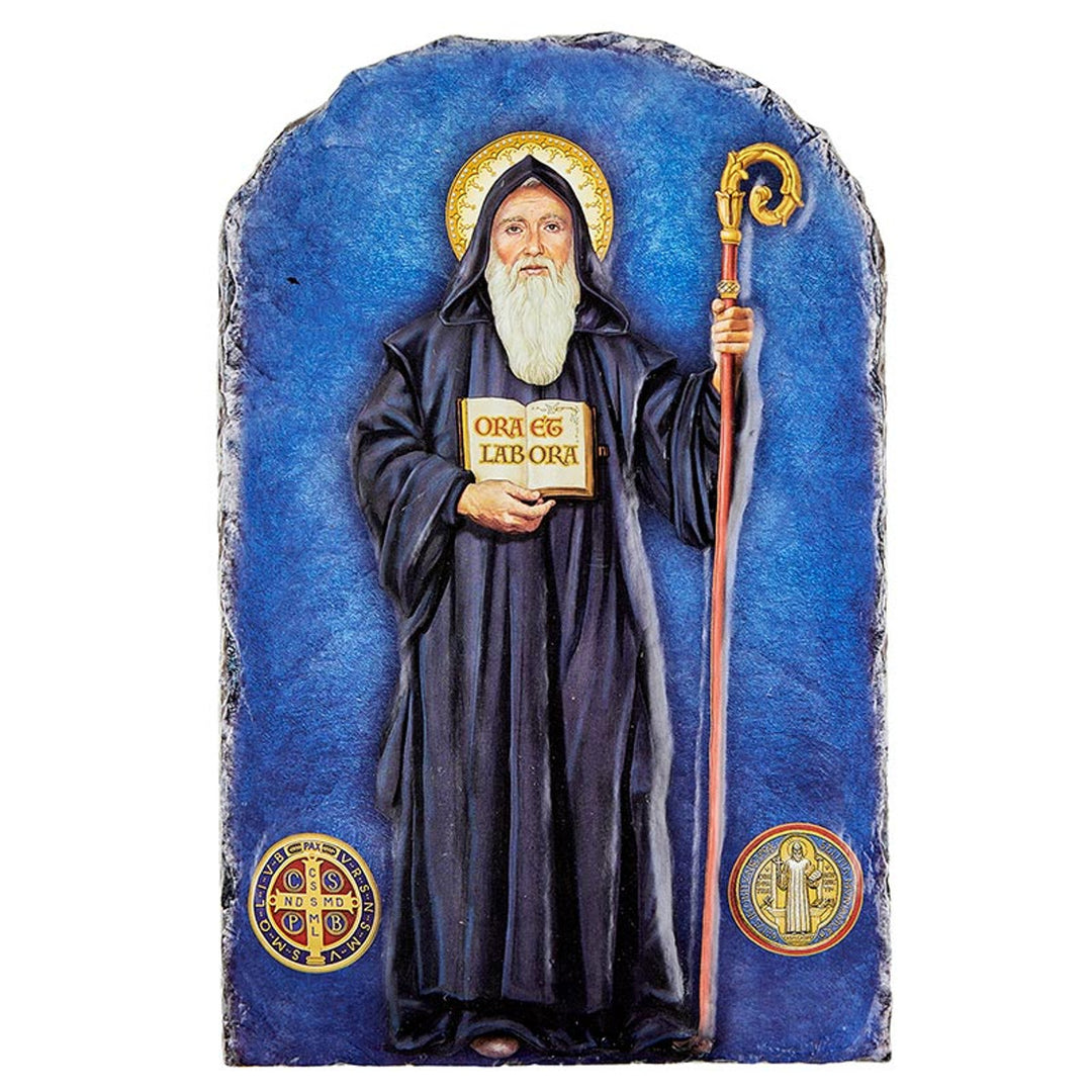 St. Benedict Arch Tile Plaque