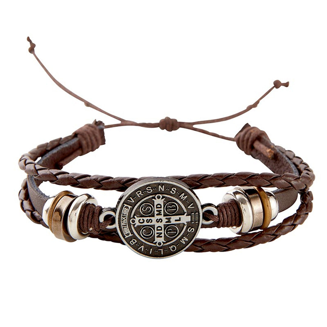 St. Benedict Stacked Bracelet