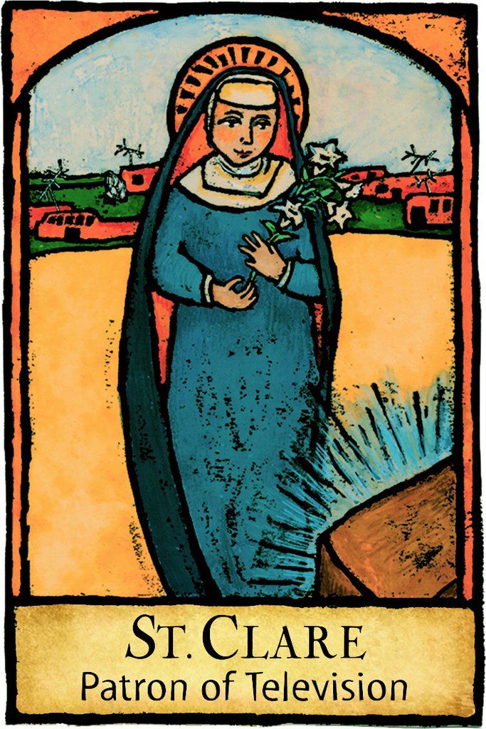 St Clare Magnet