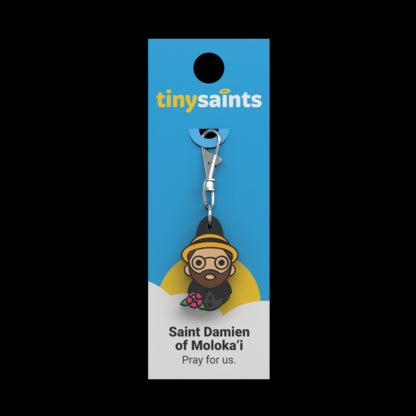 St. Damien of Moloka'i Charm