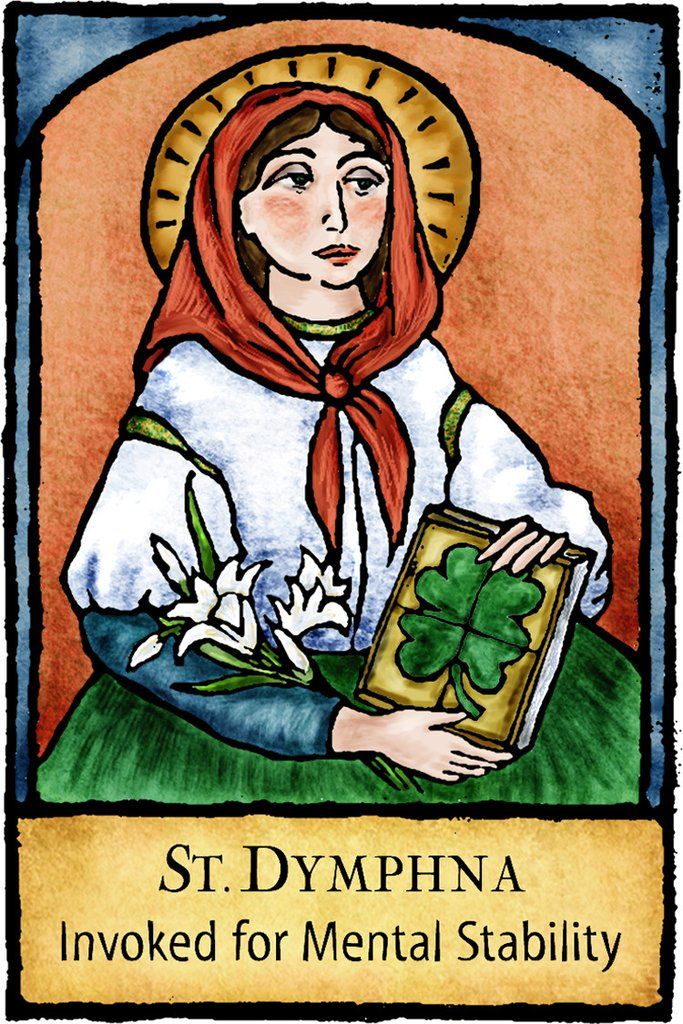 St Dymphna Magnet