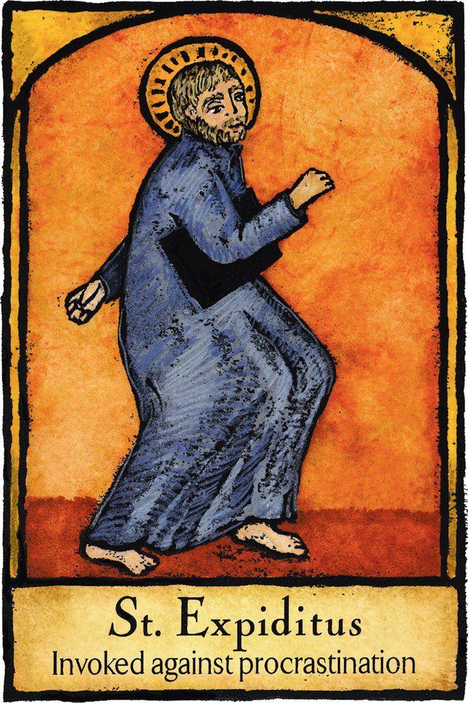 St Expiditus Magnet