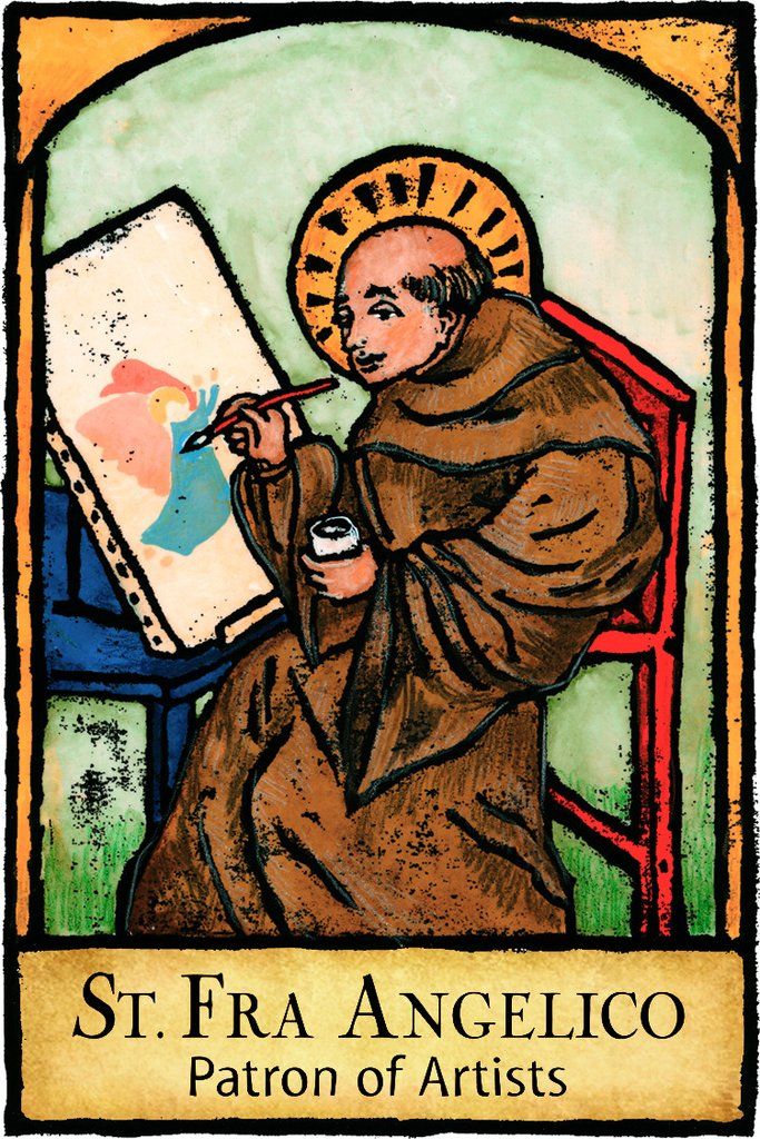 St Fra Angelico Magnet
