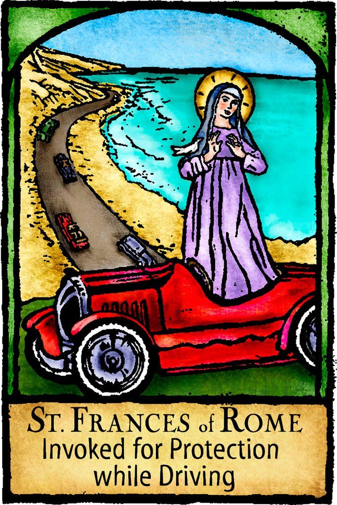 St Frances of Rome Magnet