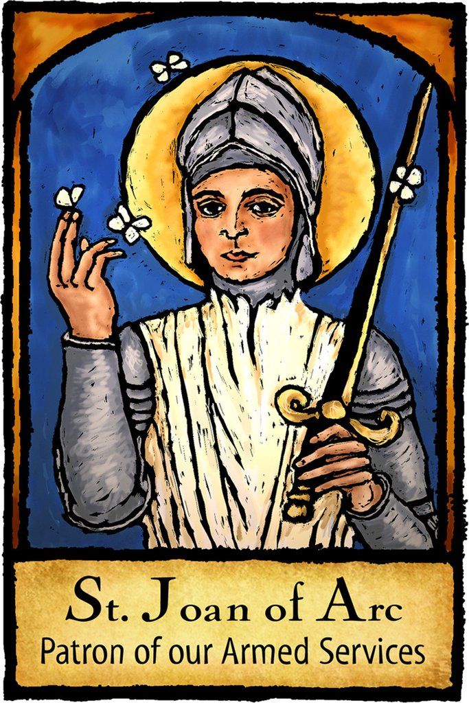 St Joan of Arc Magnet