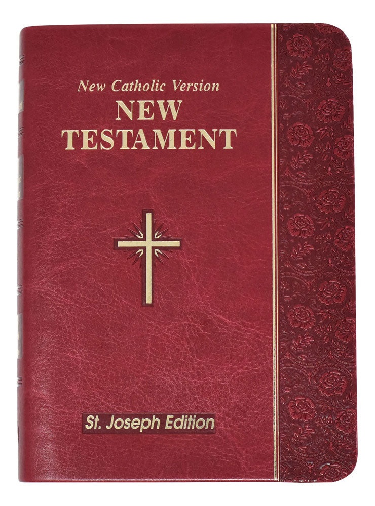 St. Joseph New Catholic Bible New Testament - Burgundy