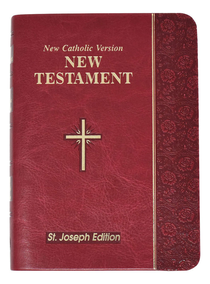 St. Joseph New Catholic Bible New Testament - Burgundy