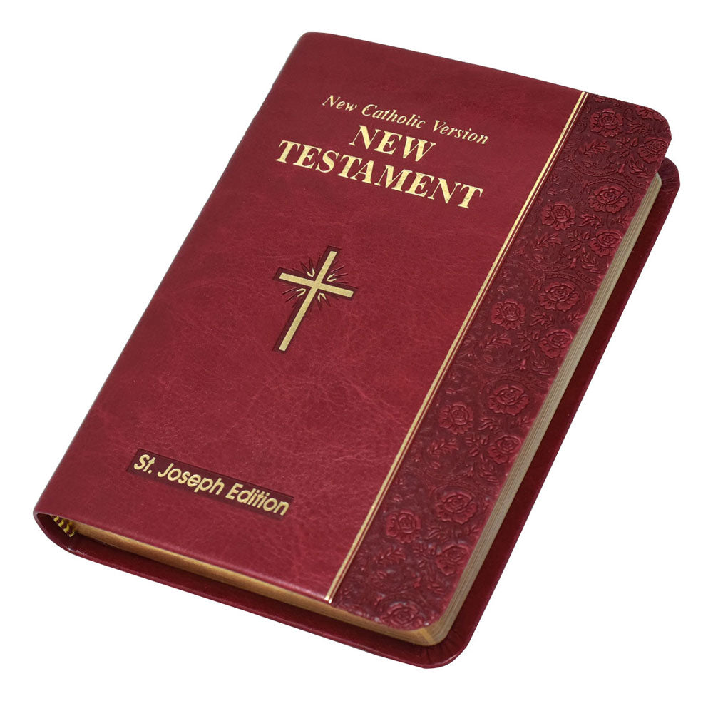 St. Joseph New Catholic Bible New Testament - Burgundy