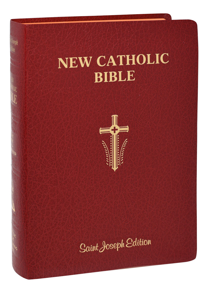 St. Joseph New Catholic Bible - Red Giant Type