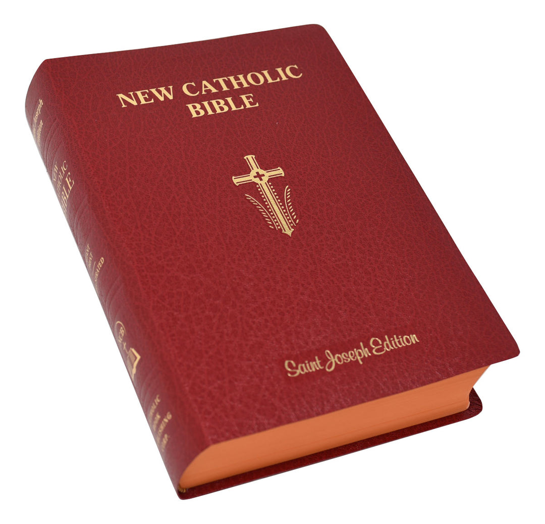 St. Joseph New Catholic Bible - Red Giant Type