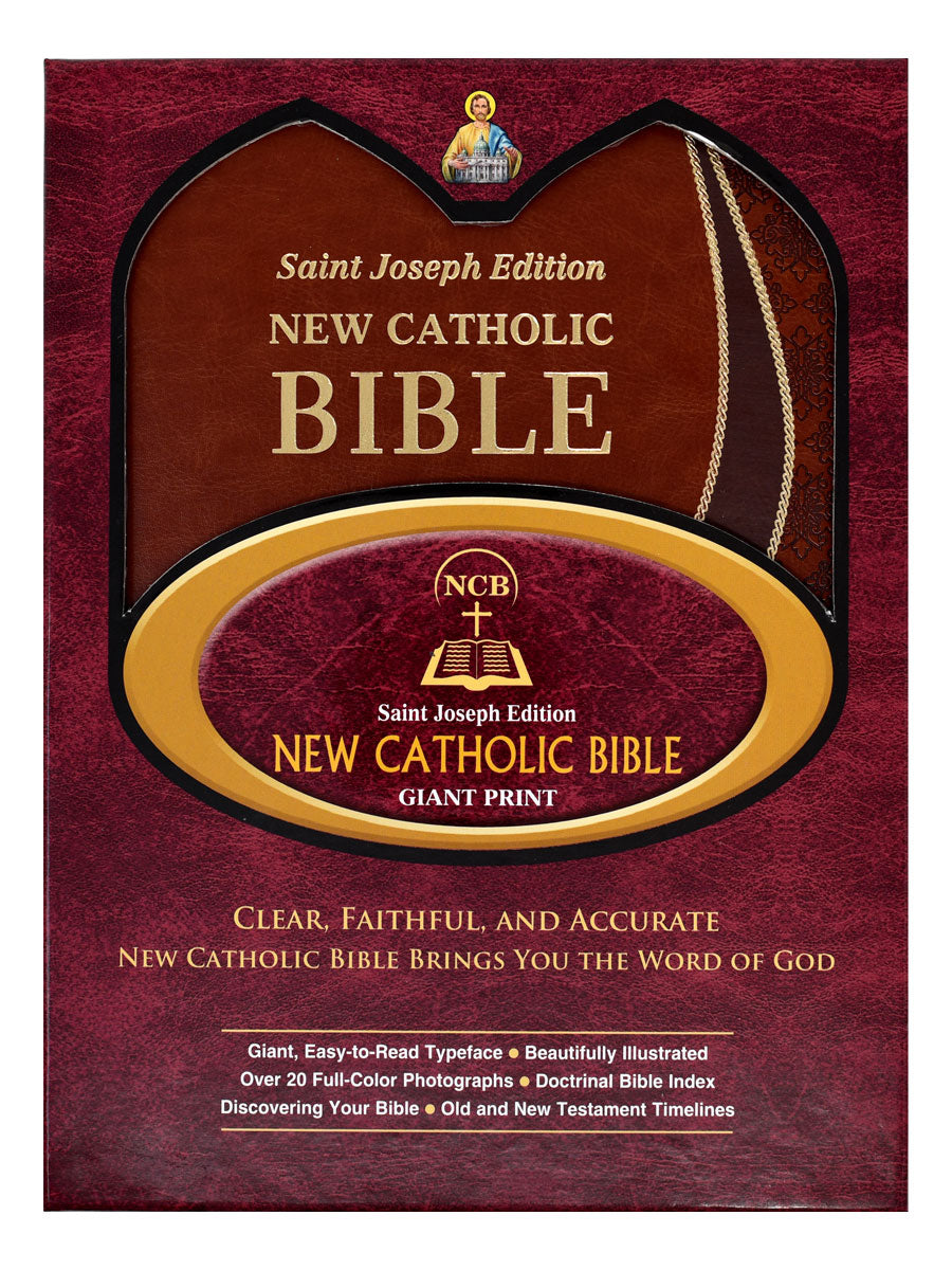 St. Joseph New Catholic Bible - Giant Type