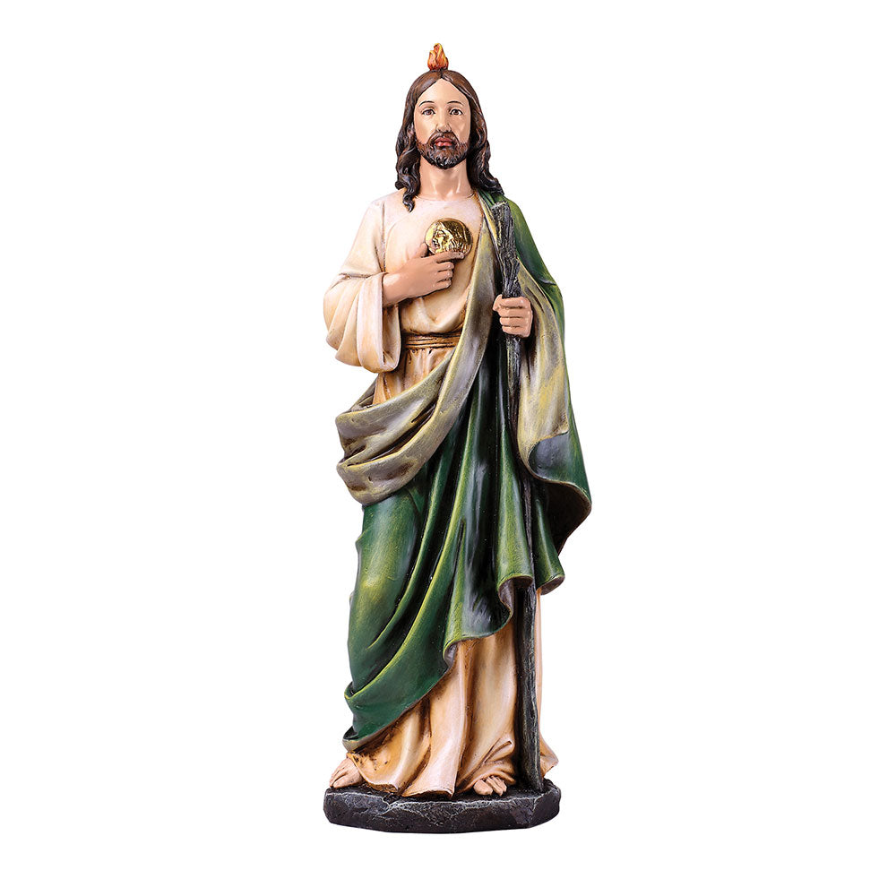 14" St. Jude Flame of the Holy Spirit Statue