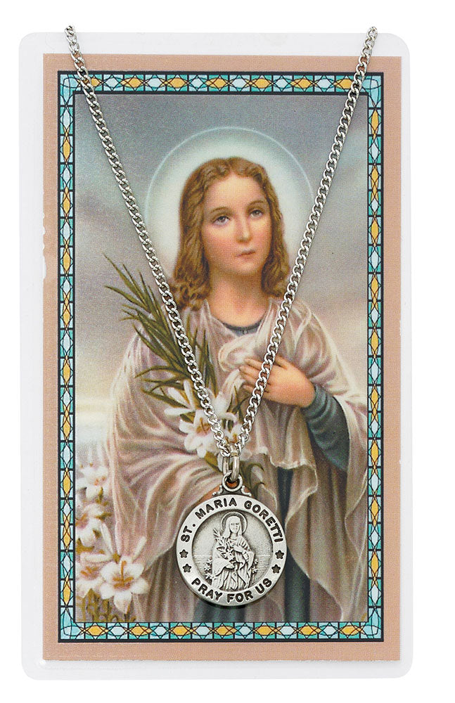 St. Maria Goretti Medal/Card