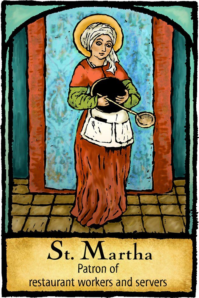 St Martha Magnet
