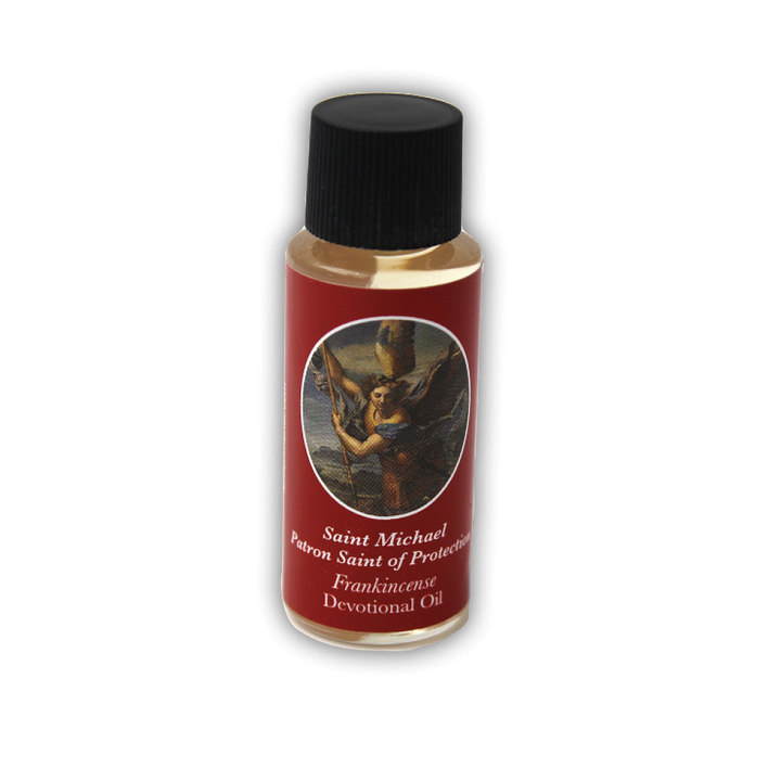 1/2 Oz St. Michael the Archangel Devotional Oil -  Frankincense Scent
