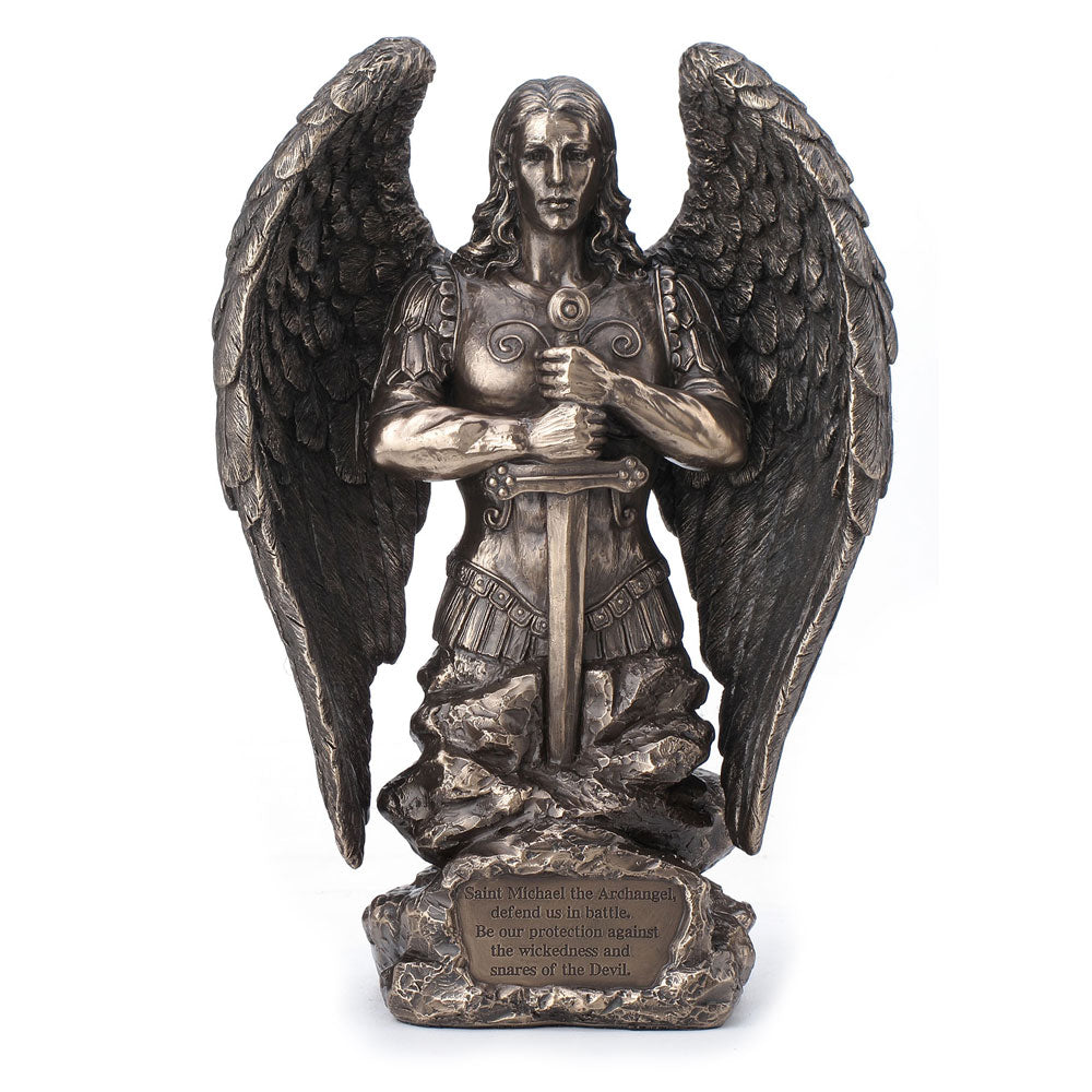 9.25" St. Michael Prayer Monument