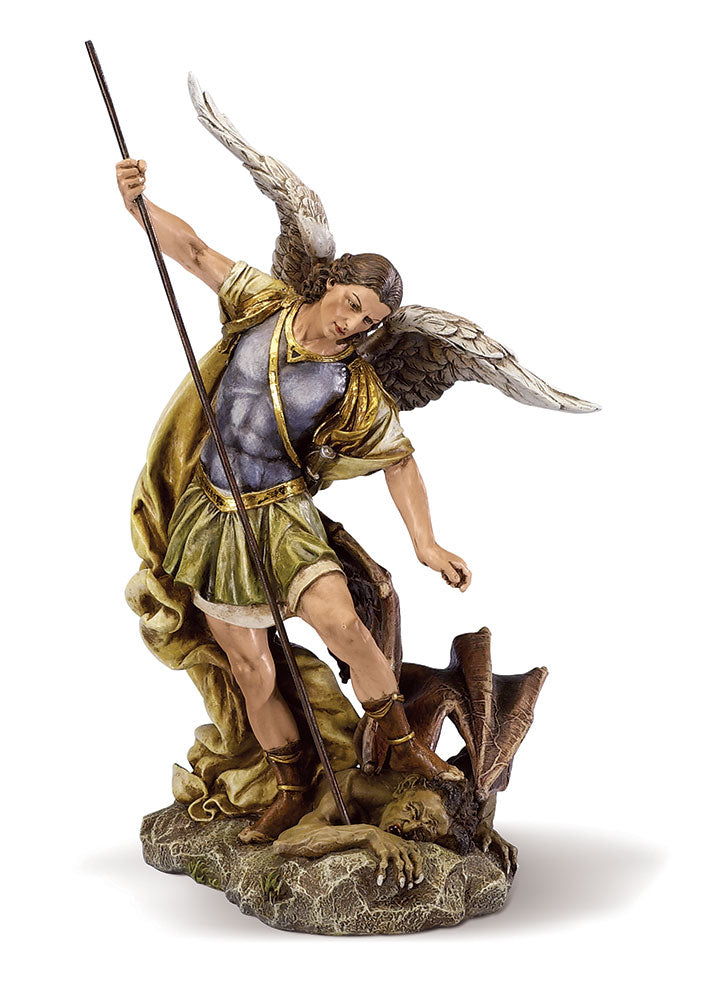 12" St. Michael Statue