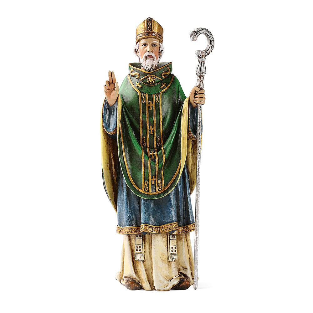 6.5" St. Patrick Wearing Bishop's Robes Statue