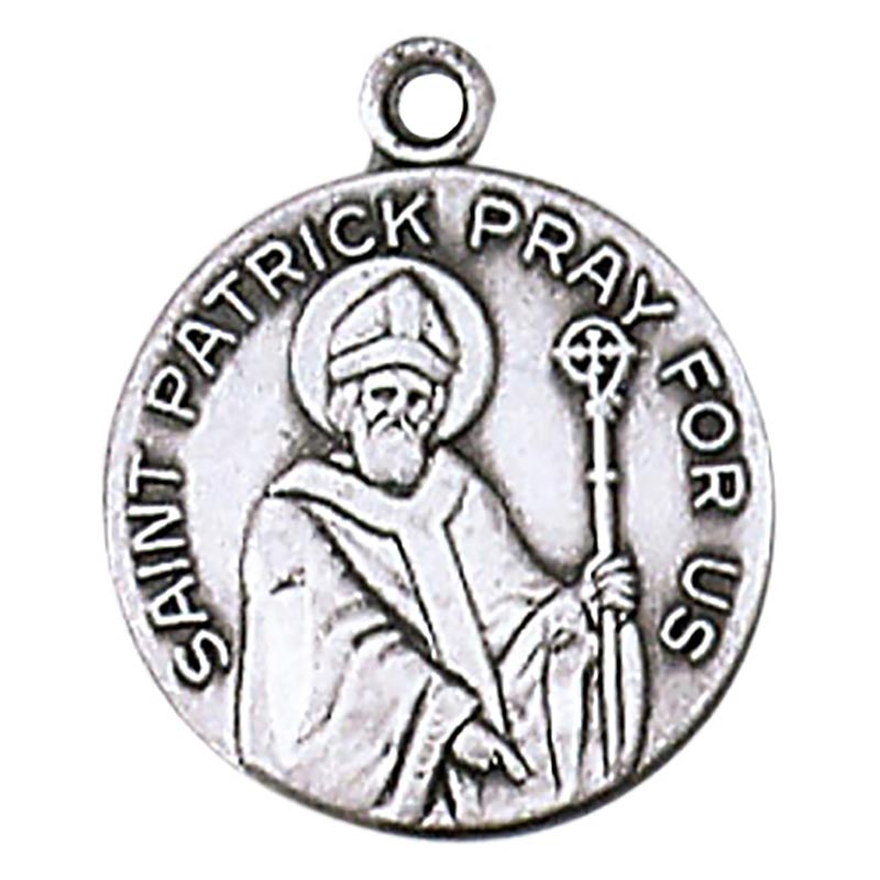 St. Patrick Medal on Chain