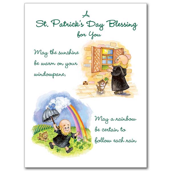 St. Patrick's Day Blessing For You Greeting Card