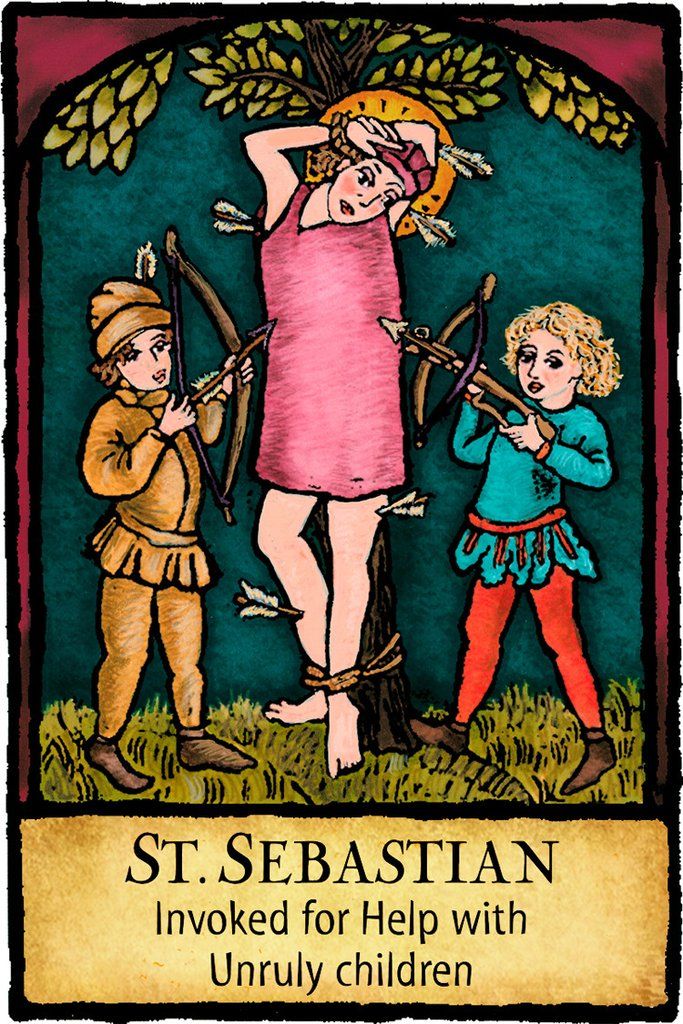 St Sebastian Magnet