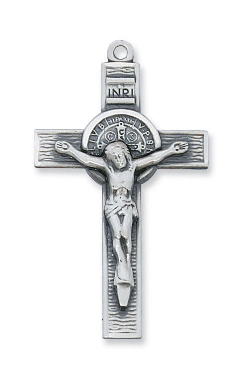 St. Benedict Crucifix on 24" Chain