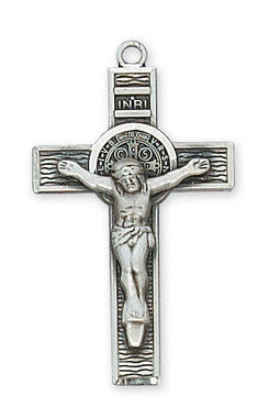 Sterling Silver St. Benedict Crucifix