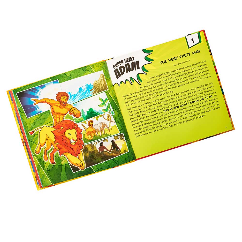 Super Heroes Story Book