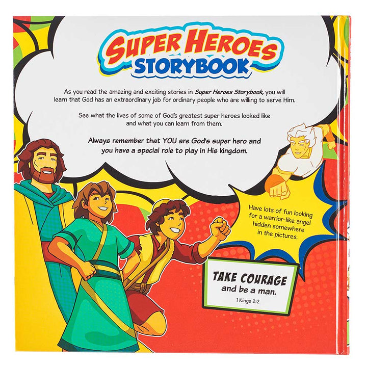 Super Heroes Story Book