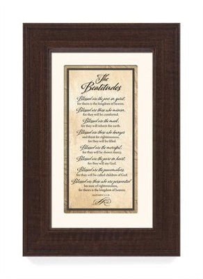 8.5" x 12.5" The Beatitudes Frame